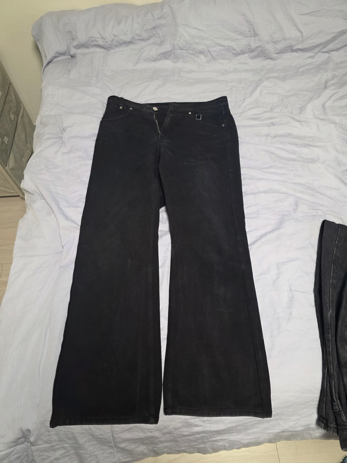 우영미 블랙팬츠 46사이즈 상품이미지1