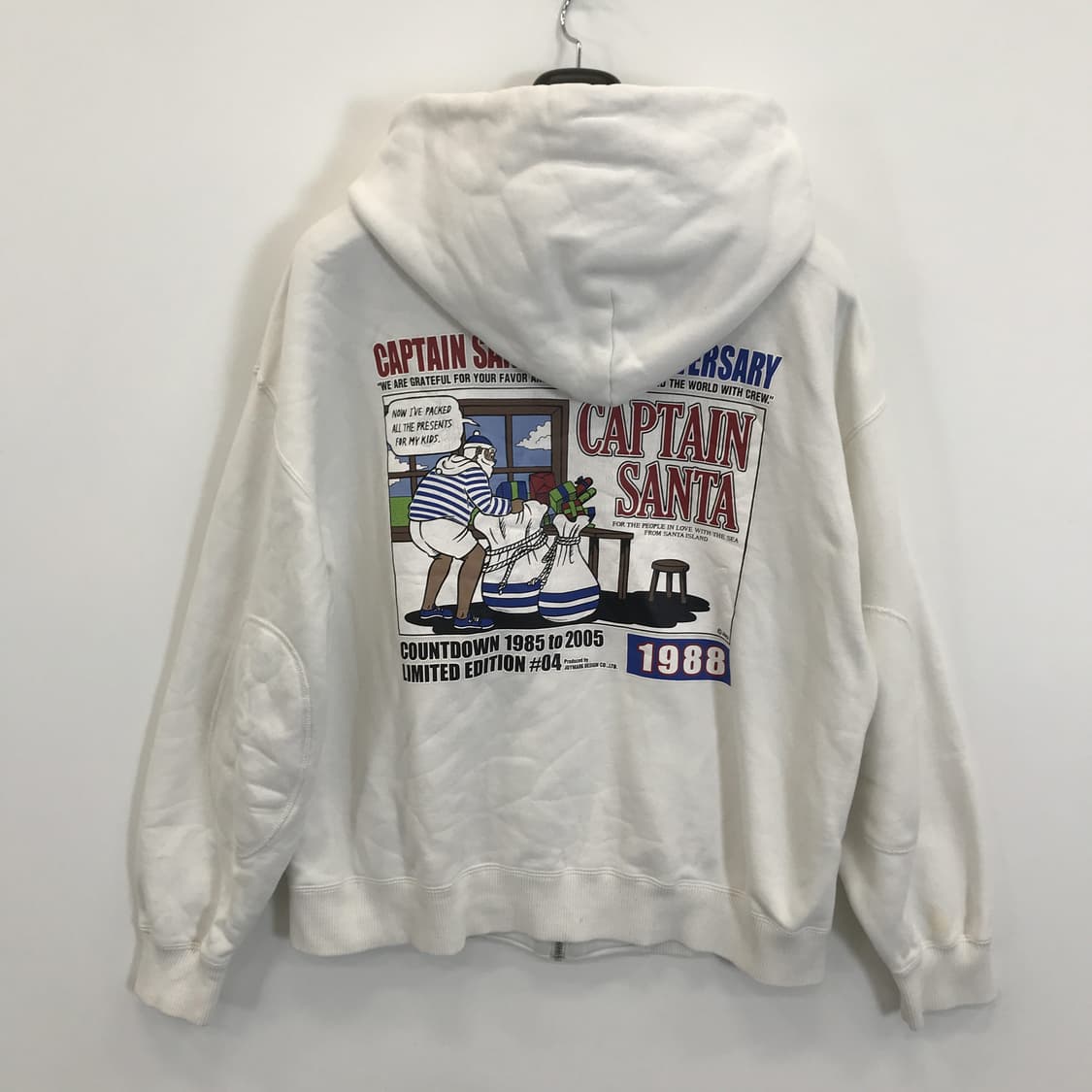캡틴산타 20주년 한정판 후드집업 [M사이즈] 상품이미지3