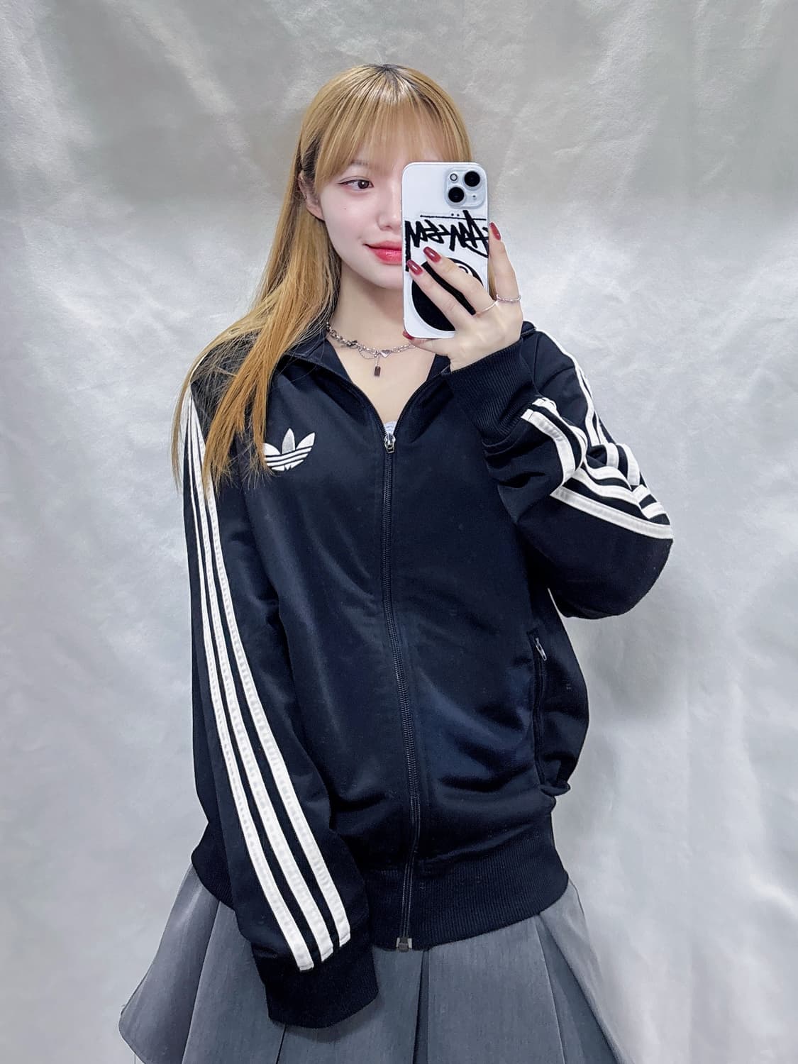 아디다스 블랙 구파이어버드 트랙탑  상품이미지2