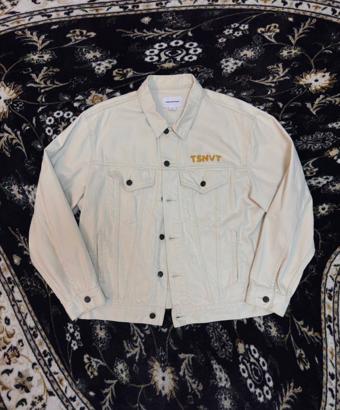 [M] 디스이즈네버댓 트러커 자켓 오프화이트 상품이미지1