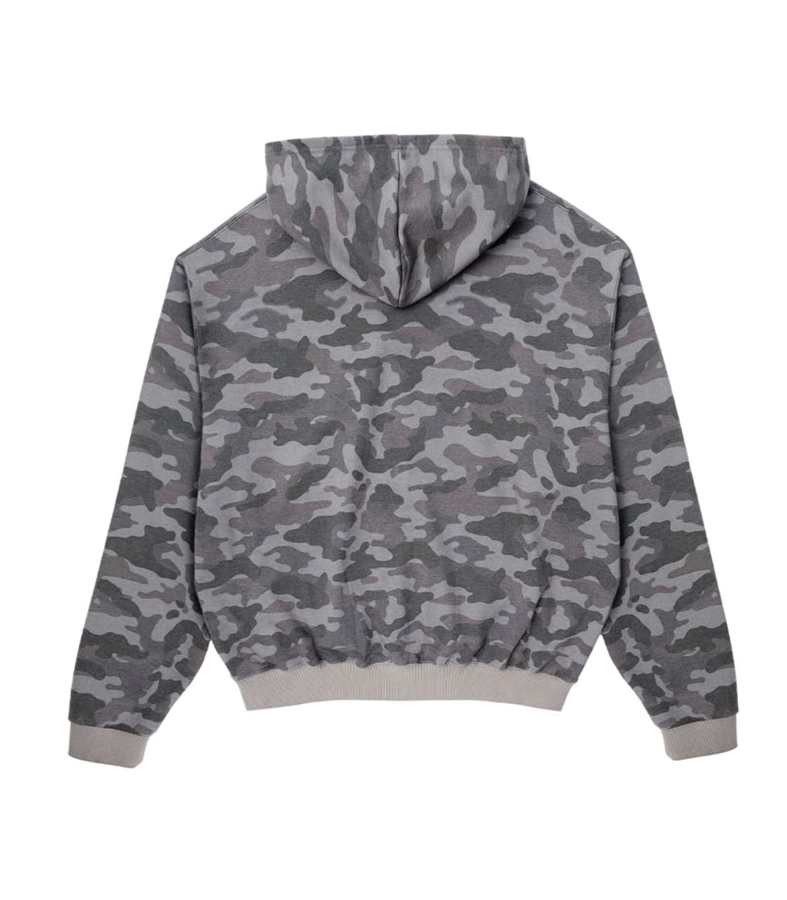 yeel 스터드 오버사이즈 카모 후드집업 상품이미지2