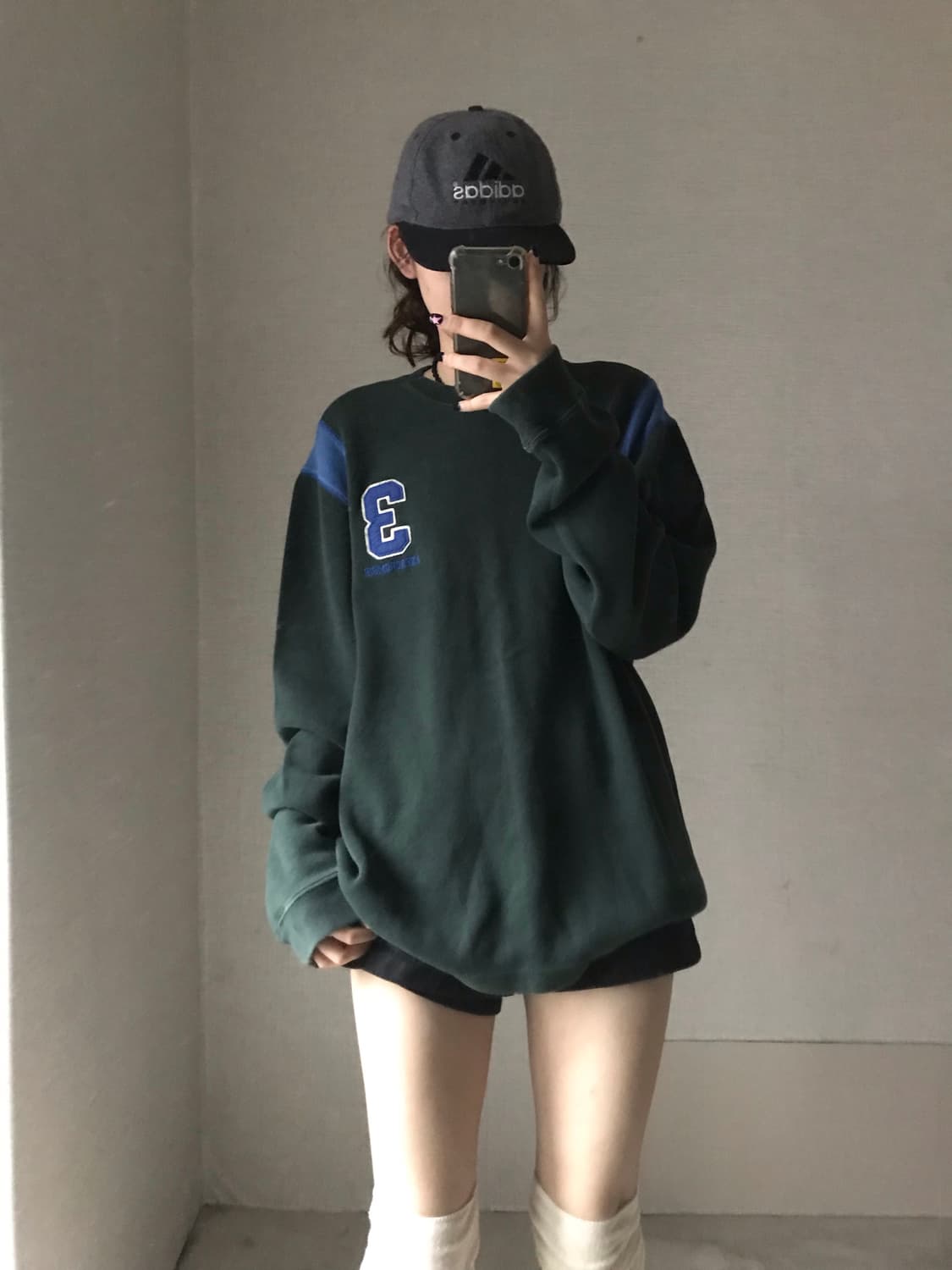 아베크롬비 그린 맨투맨 상품이미지3