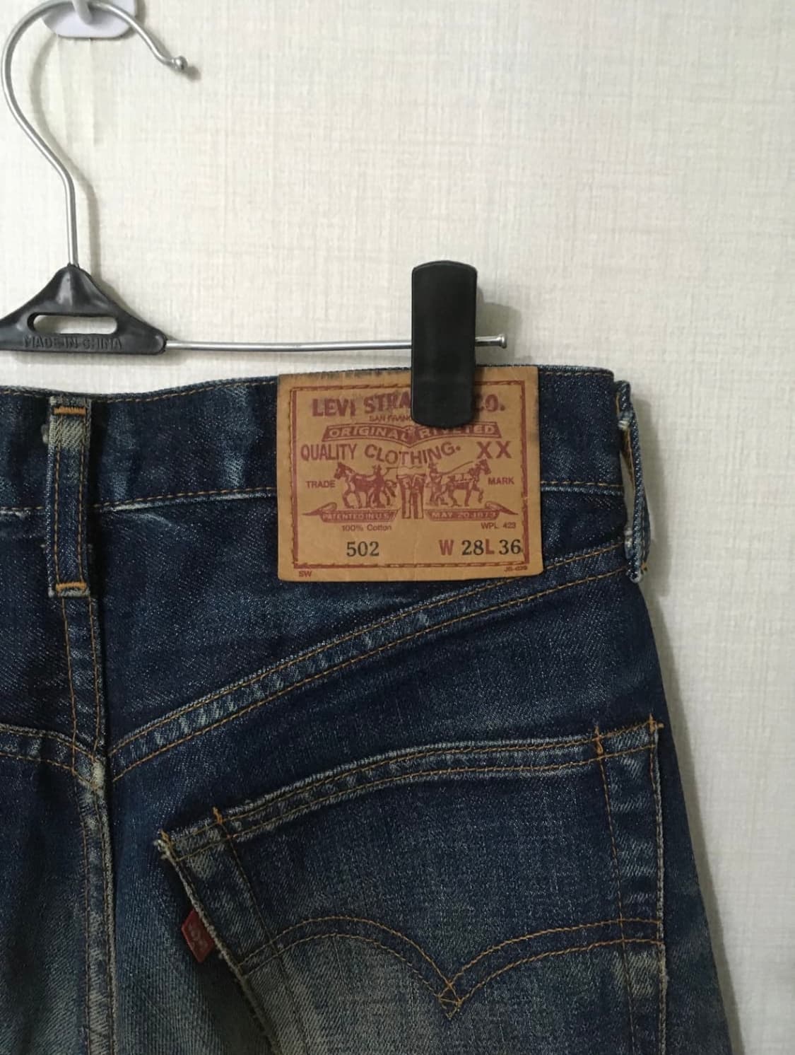 리바이스 LEVI'S STRAUSS&CO denim pants 502 상품이미지4