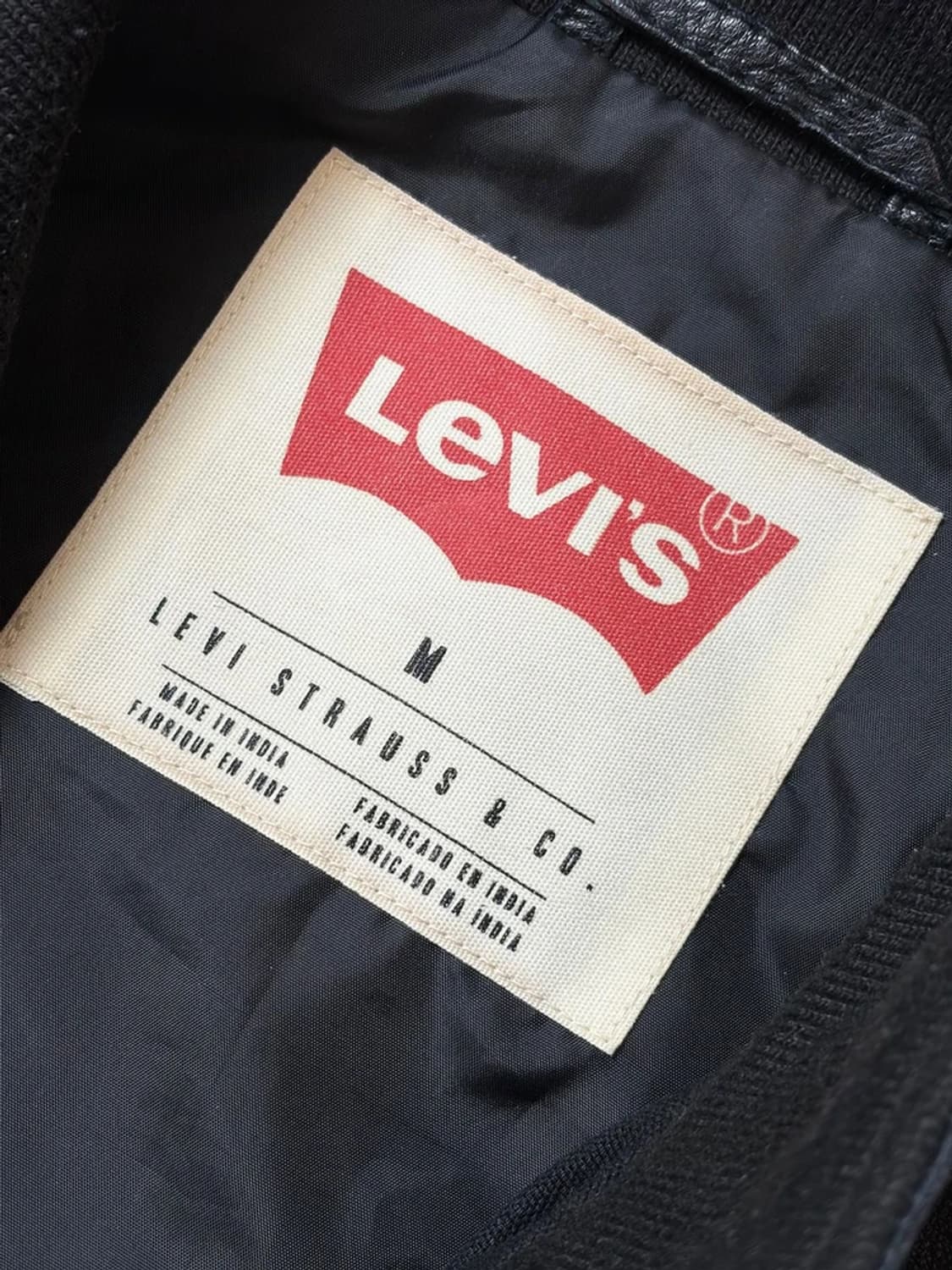 리바이스 00's 테크니컬 염소가죽 항공 자켓 PN9197 상품이미지7