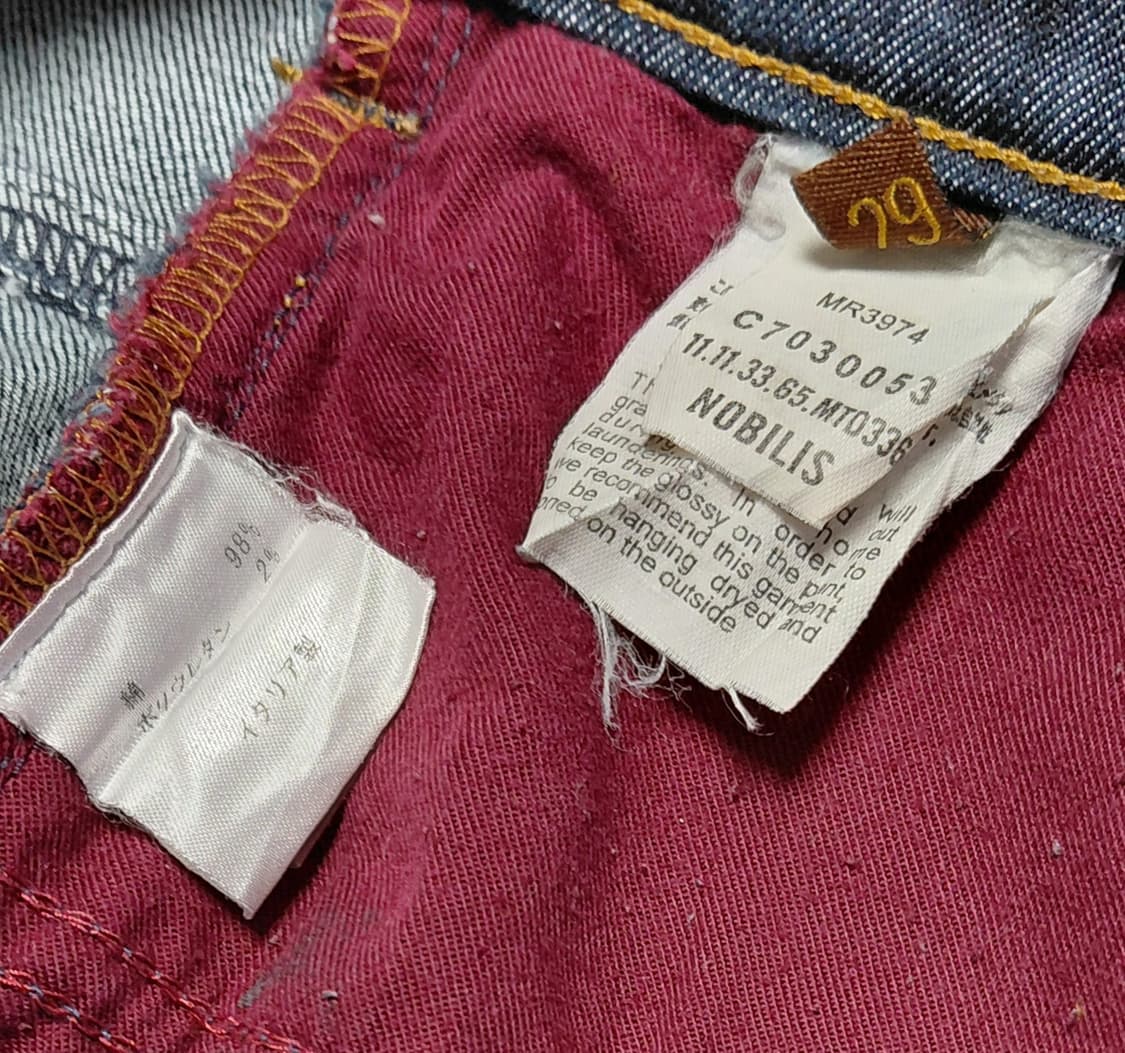 [29] Notify 이탈리아제 셀비지 데님 (NOBILIS 라인) 상품이미지6