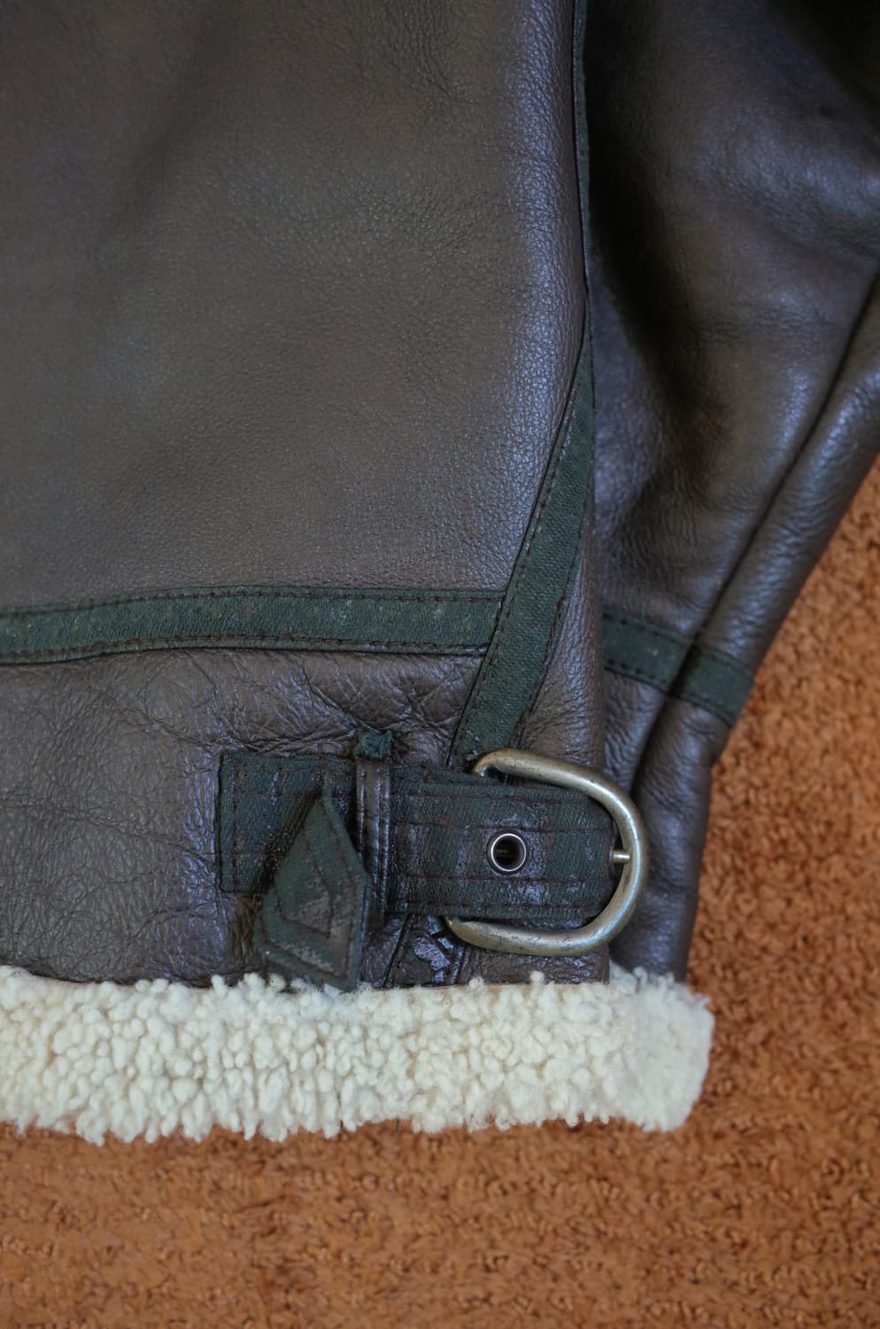 B-3 양가죽 무스탕 자켓 상품이미지4