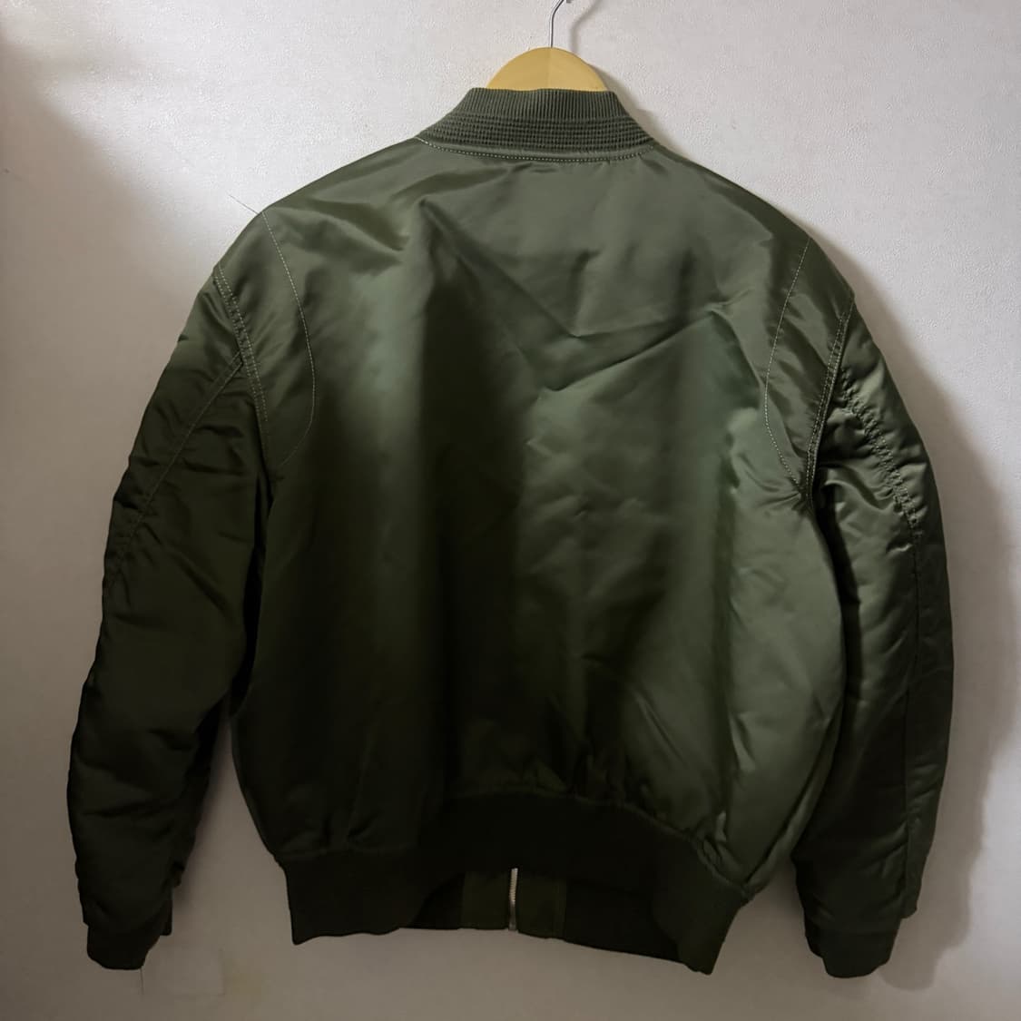 시스템옴므 남성 MA-1 항공점퍼 카키 95 (100정도) 상품이미지4