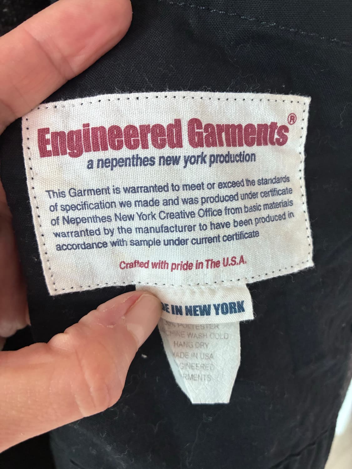 [엔지니어드 가먼츠] 그레이 롱 카디건 아우터 / 0사이즈 상품이미지6