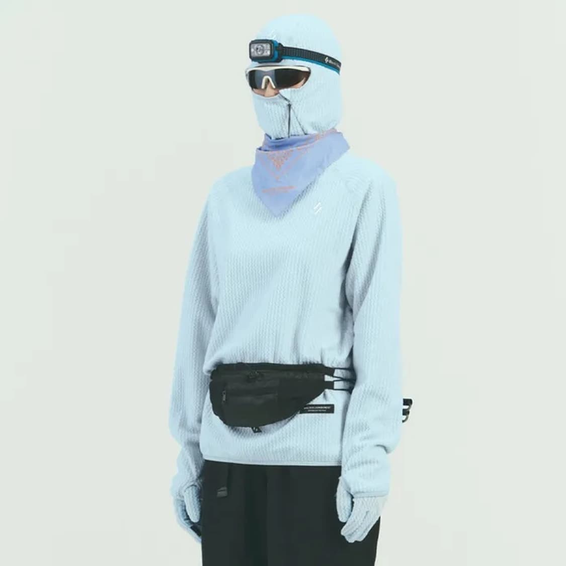 웰터 익스페리먼트 후리스 후드 상품이미지2