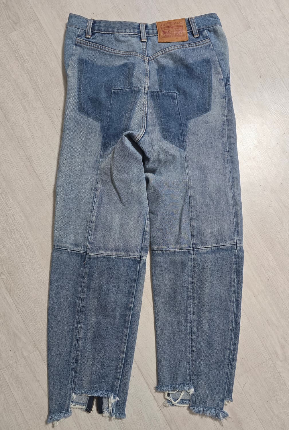 (정품) 베트멍 리바이스 리워크 지퍼 청바지 M (명품 데님 팬츠 남자) 상품이미지2
