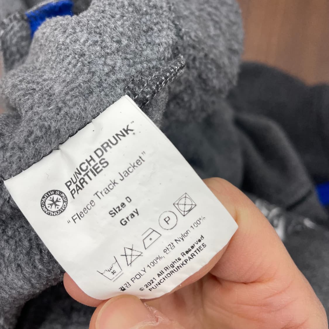 펀치드렁크파티즈 후리스 자켓  상품이미지4