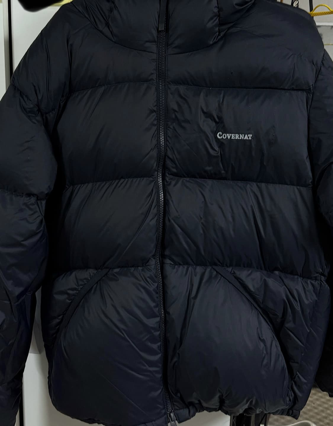 커버낫 덕다운 푸퍼 패딩 다크네이비 상품이미지1