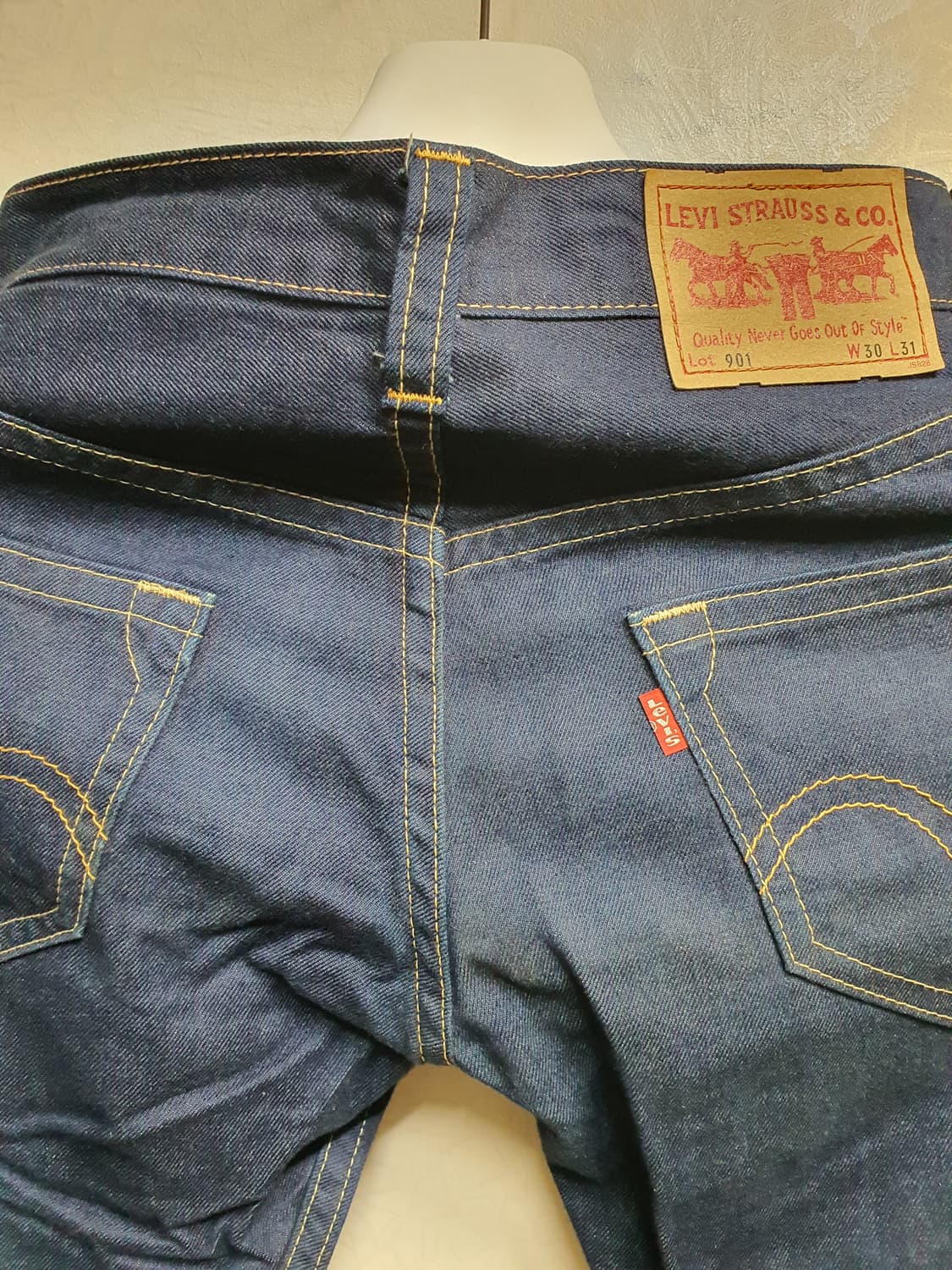 리바이스 901 데님진 30 상품이미지4