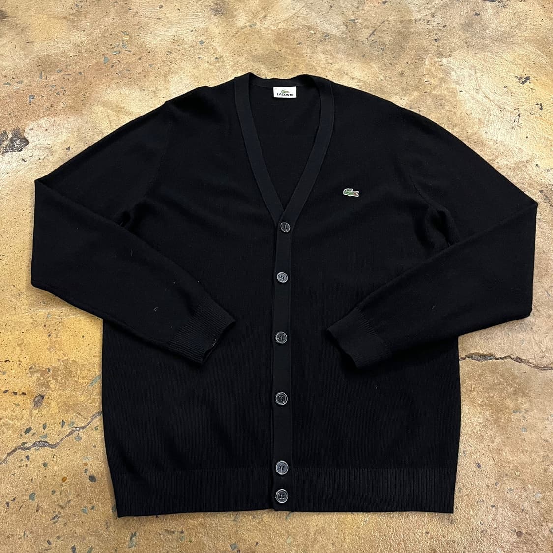 [정품/5사이즈,105] 라코스테 베이직 v넥 가디건 b18 상품이미지2