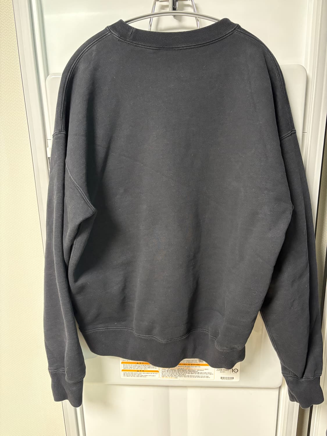 [M]나이키 스웻 셔츠 블랙 상품이미지2