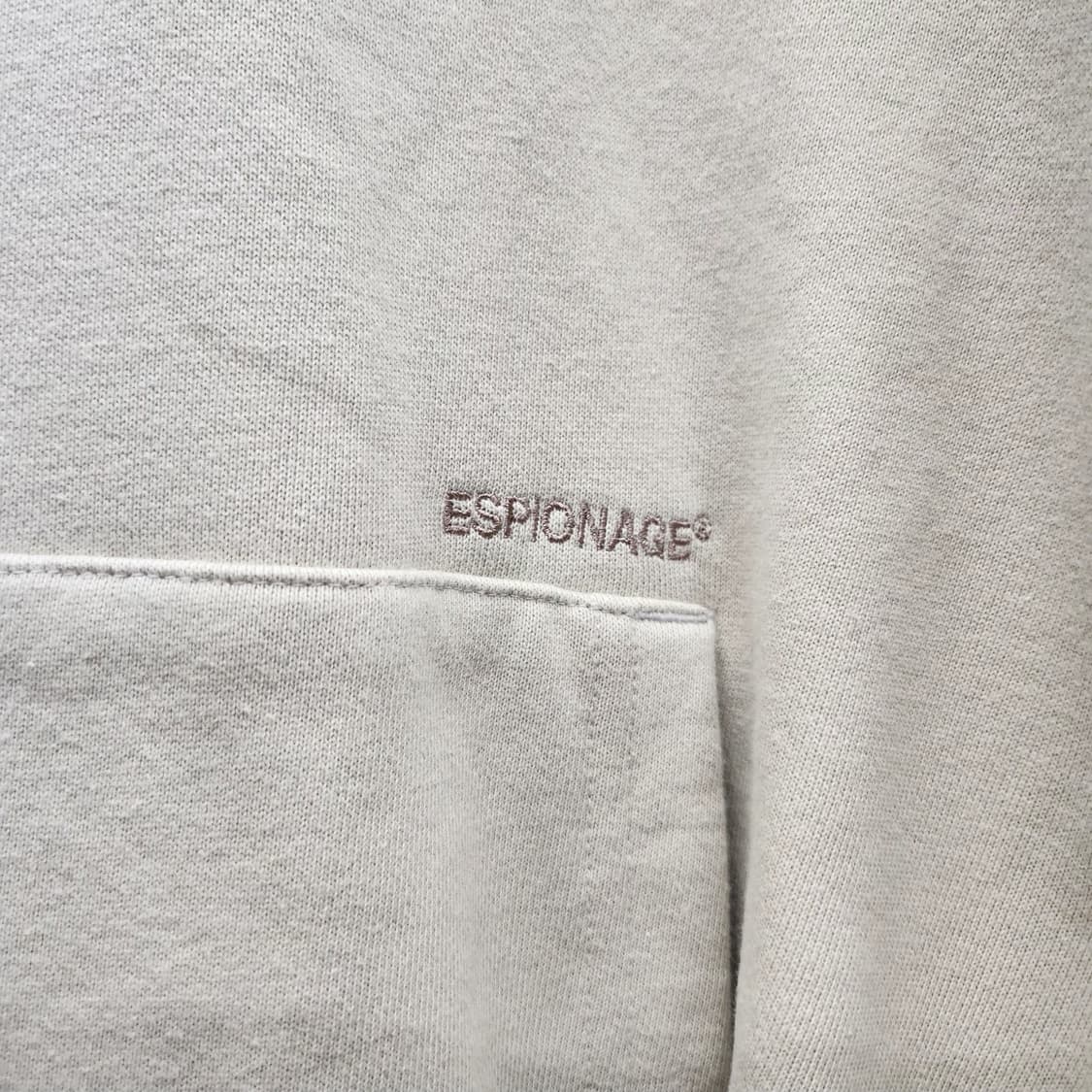 에스피오나지 로고자수 후드티 XL(2XL) 상품이미지3