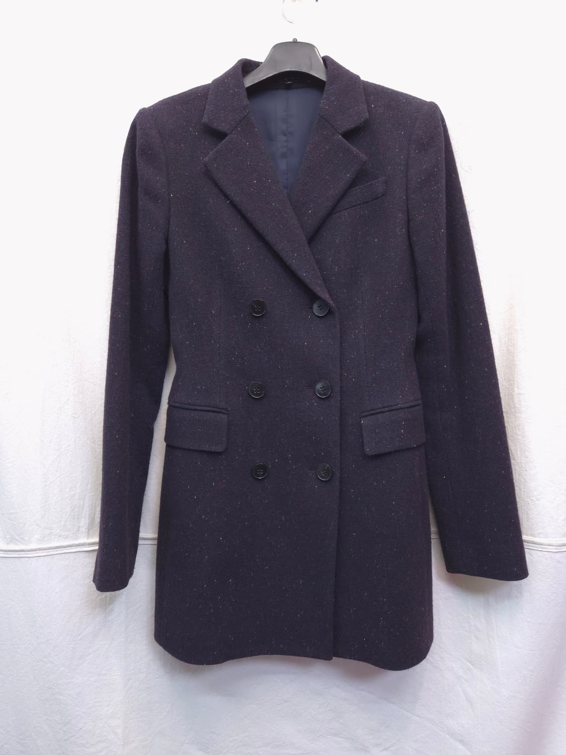 띠어리 더블 버튼 모직 블레이저 여성용 상품이미지1