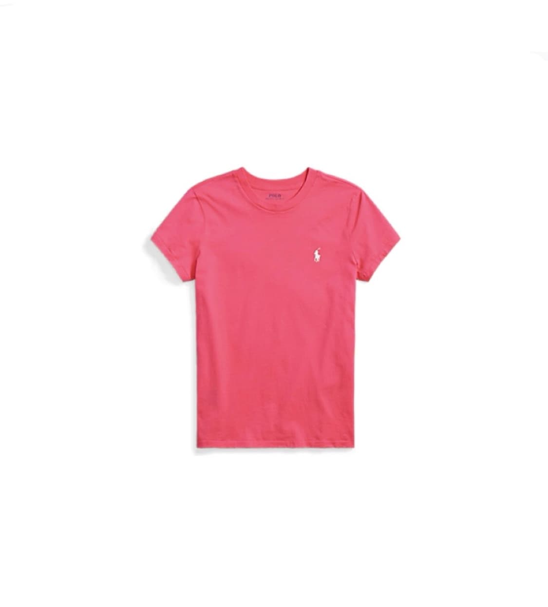폴로 랄프로렌 여성 반팔 티셔츠 핑크 상품이미지1