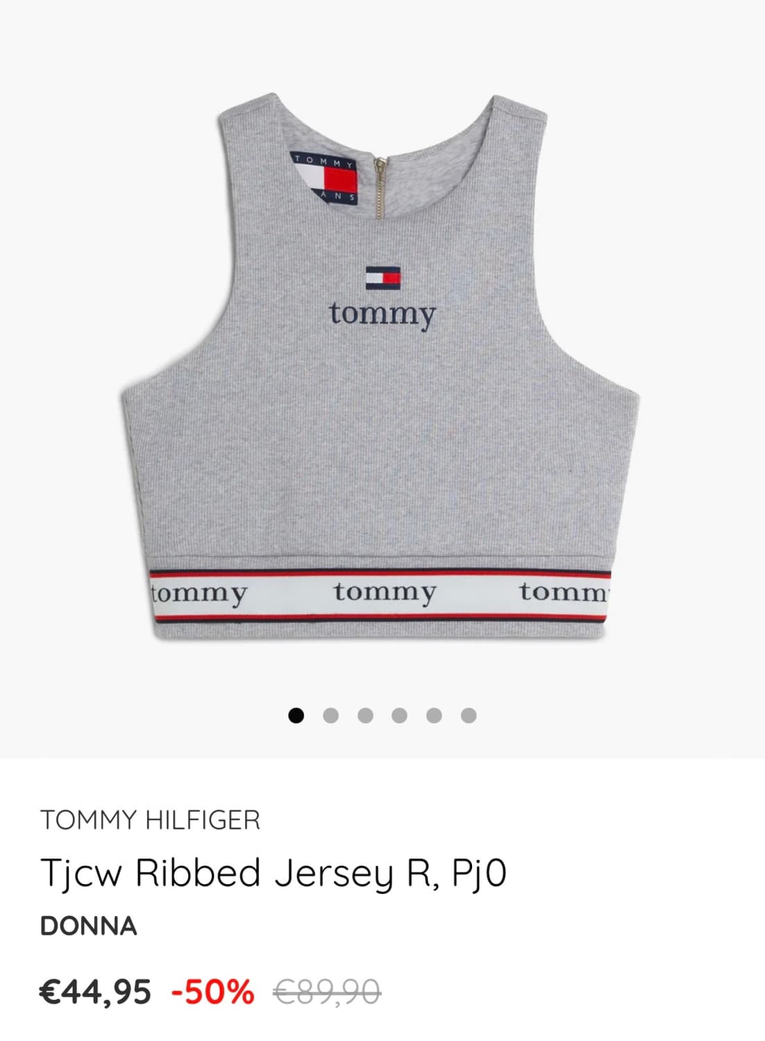 타미힐피거 크롭 탱크탑 m 상품이미지4