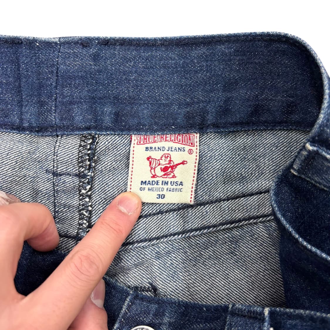 (30) 트루릴리전 스트레이트핏 데님 팬츠 made in USA 상품이미지5