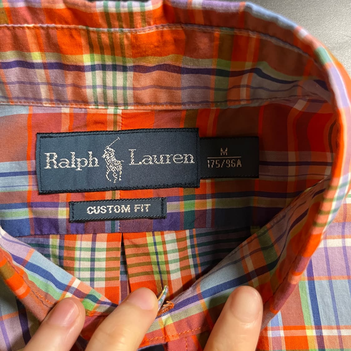 폴로랄프로렌 반팔 체크셔츠 상품이미지5