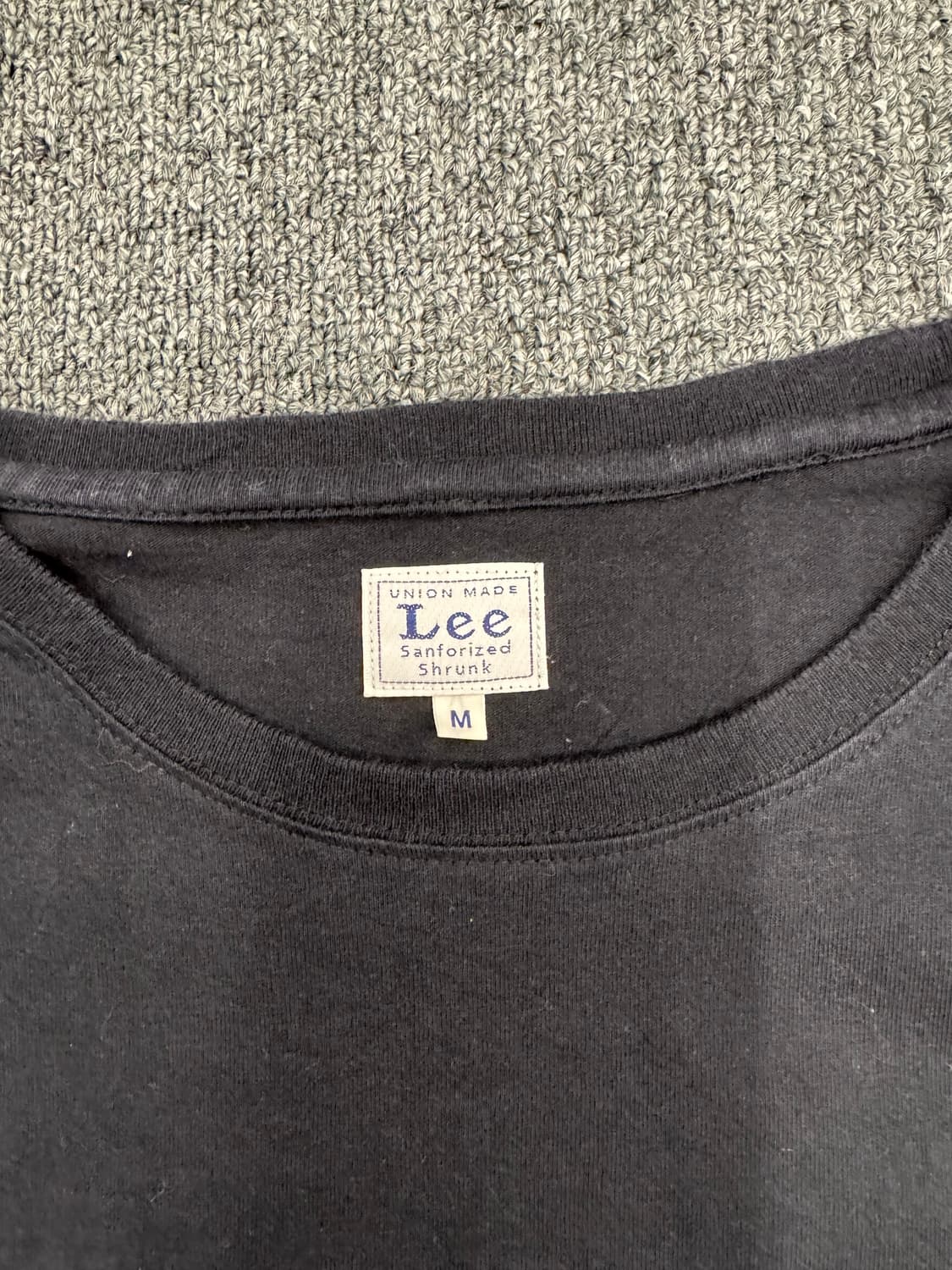 M)Lee 빈티지 로고 프린팅 반팔 상품이미지3