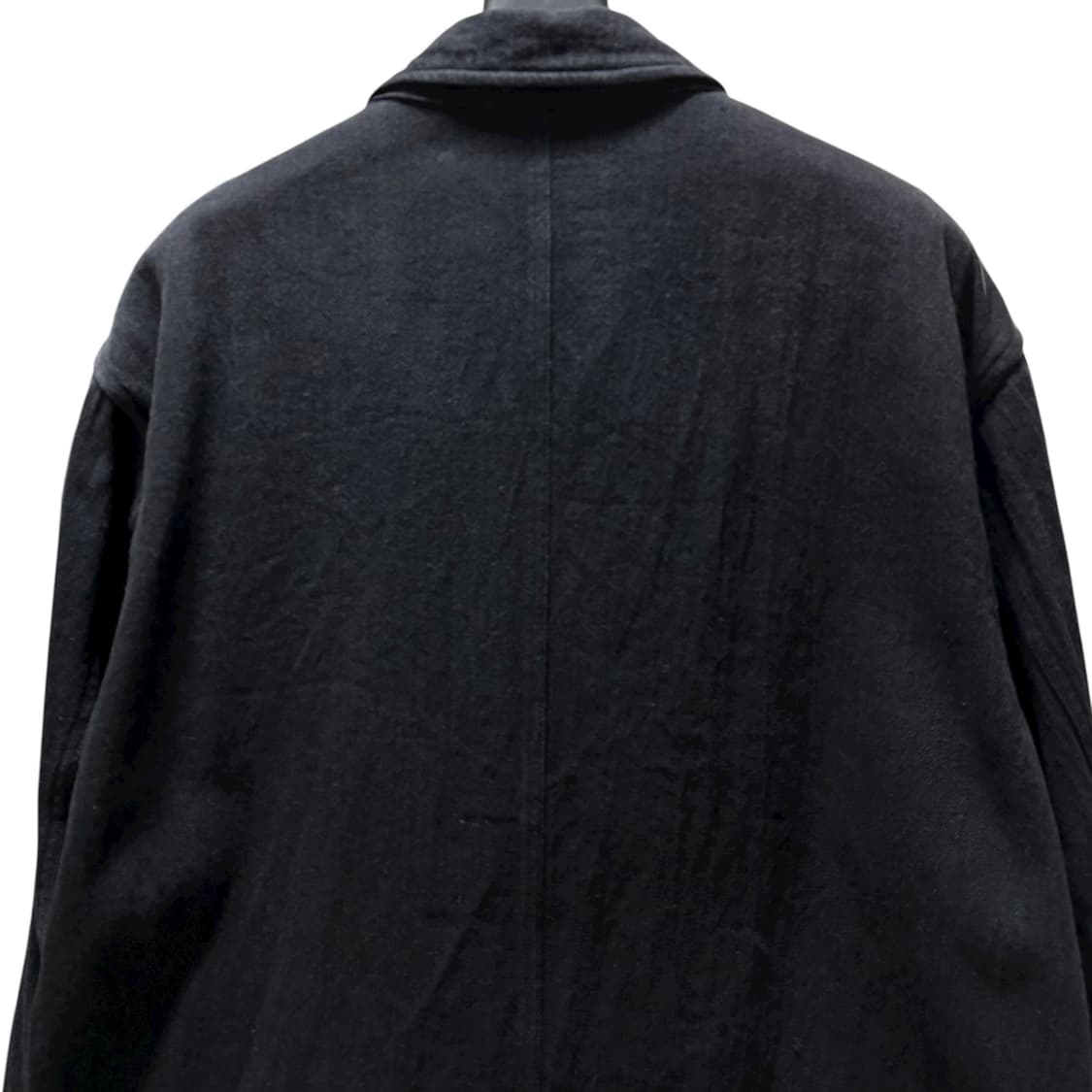 [M] 80‘s 꼼데가르송 옴므 코튼 하프 코트 상품이미지7