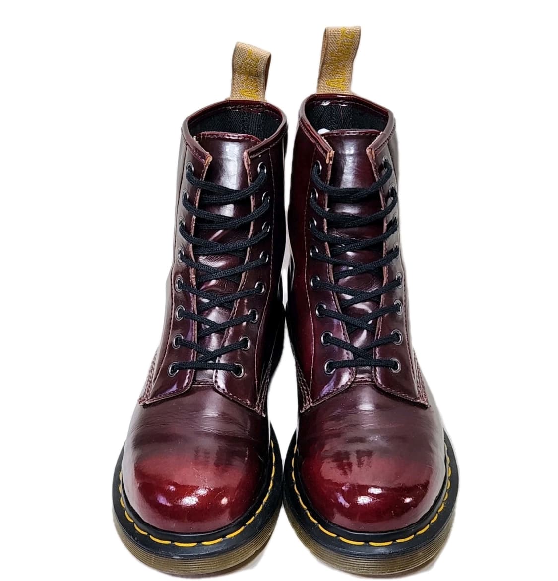 닥터마틴 빈티지 1460 레더 부츠 90s 체리 레드 펑크 스킨헤드 상품이미지2
