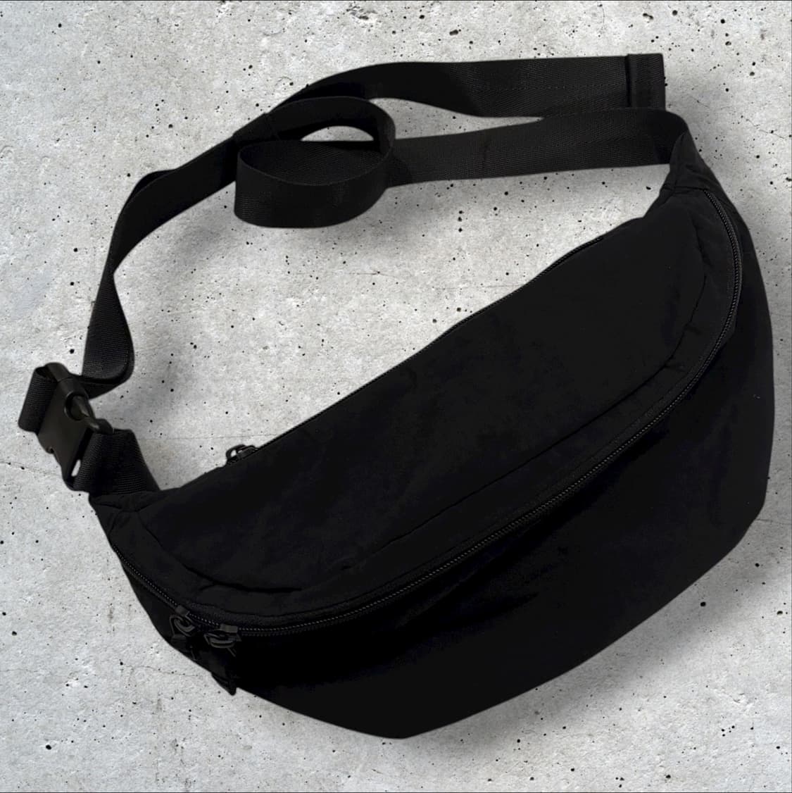 유니클로 블랙 웨이스트백 힙색 상품이미지1