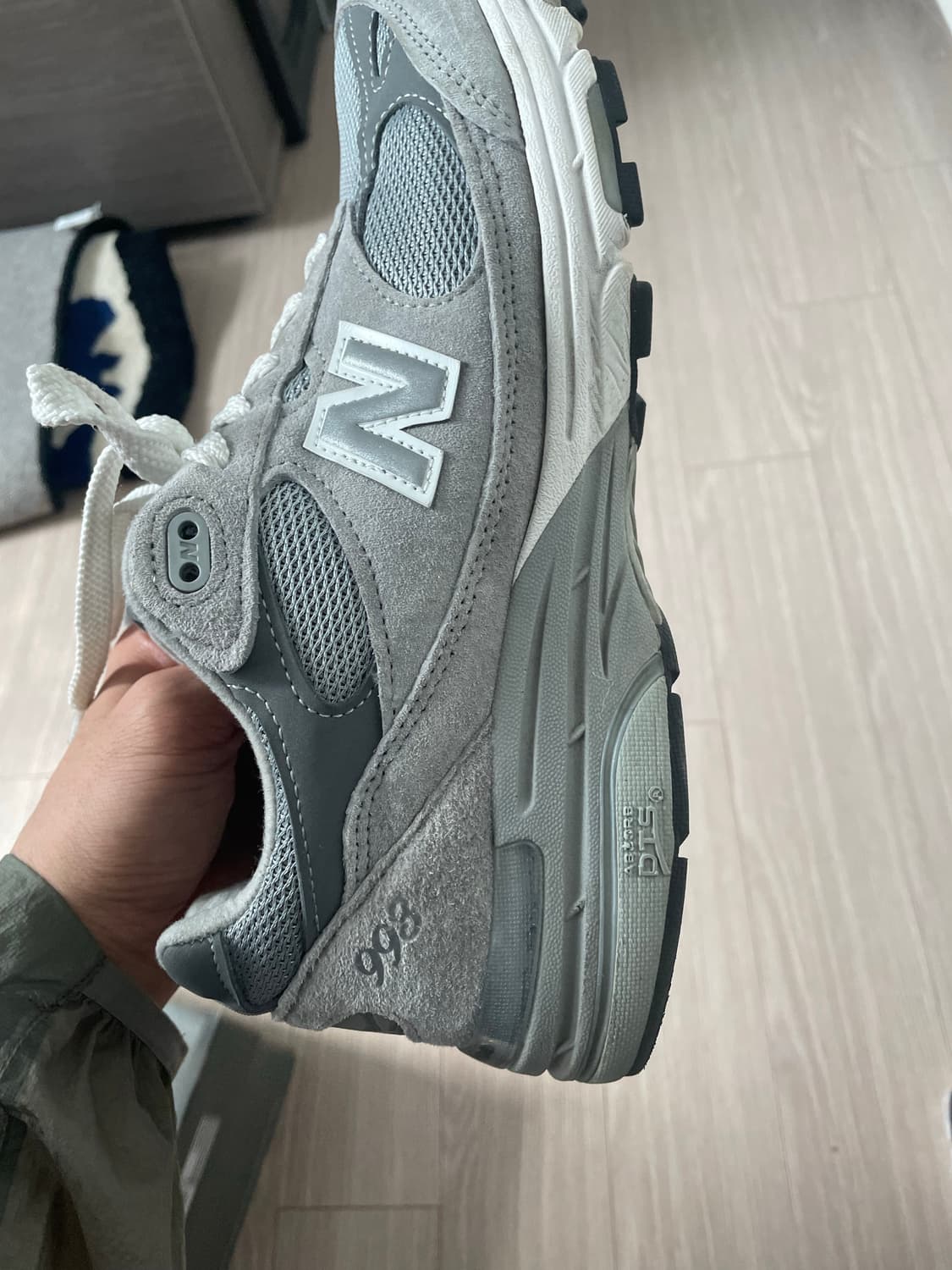 뉴발란스 993 made in usa 그레이 D스탠다드 270Size 상품이미지2