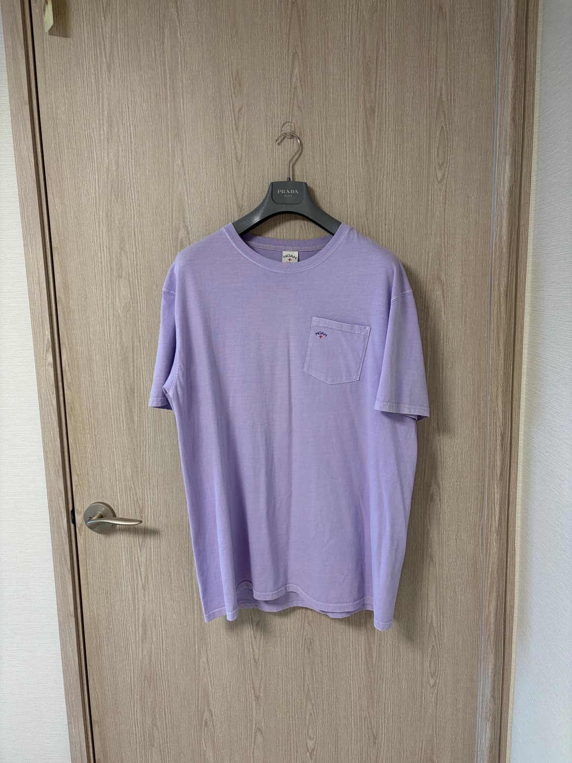 노아 반팔 티셔츠 퍼플 XL 상품이미지1