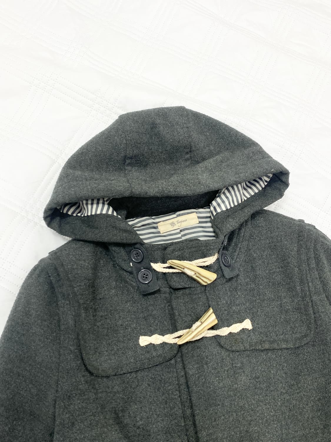 ꒰ঌ 니혼진 도쿄걸 차콜 떡볶이 코트 ໒꒱ 상품이미지5