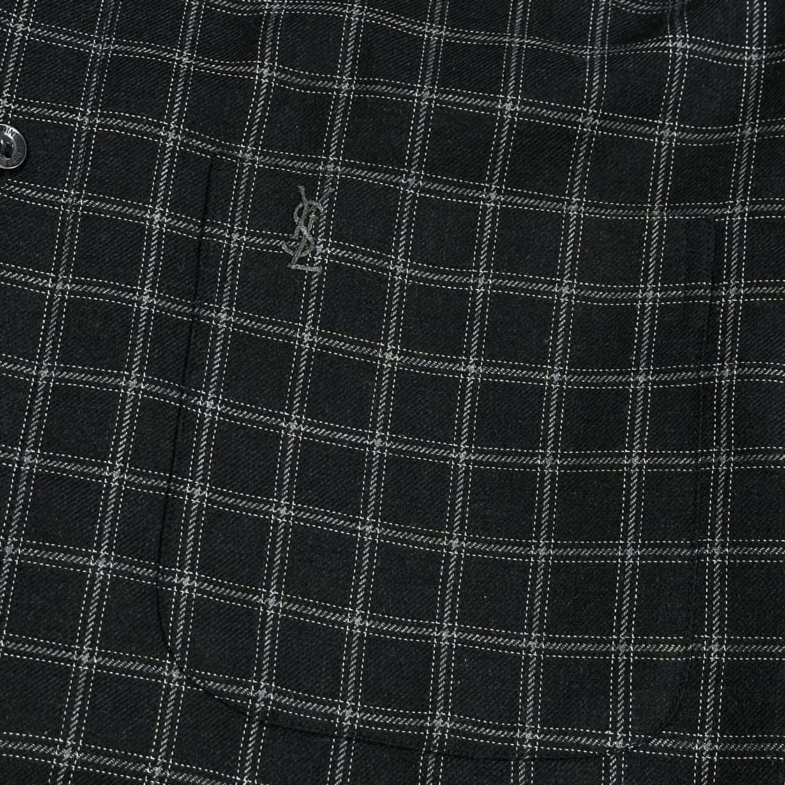 YSL 입생로랑 올드 아카이브 빈티지 체크셔츠 L 상품이미지3