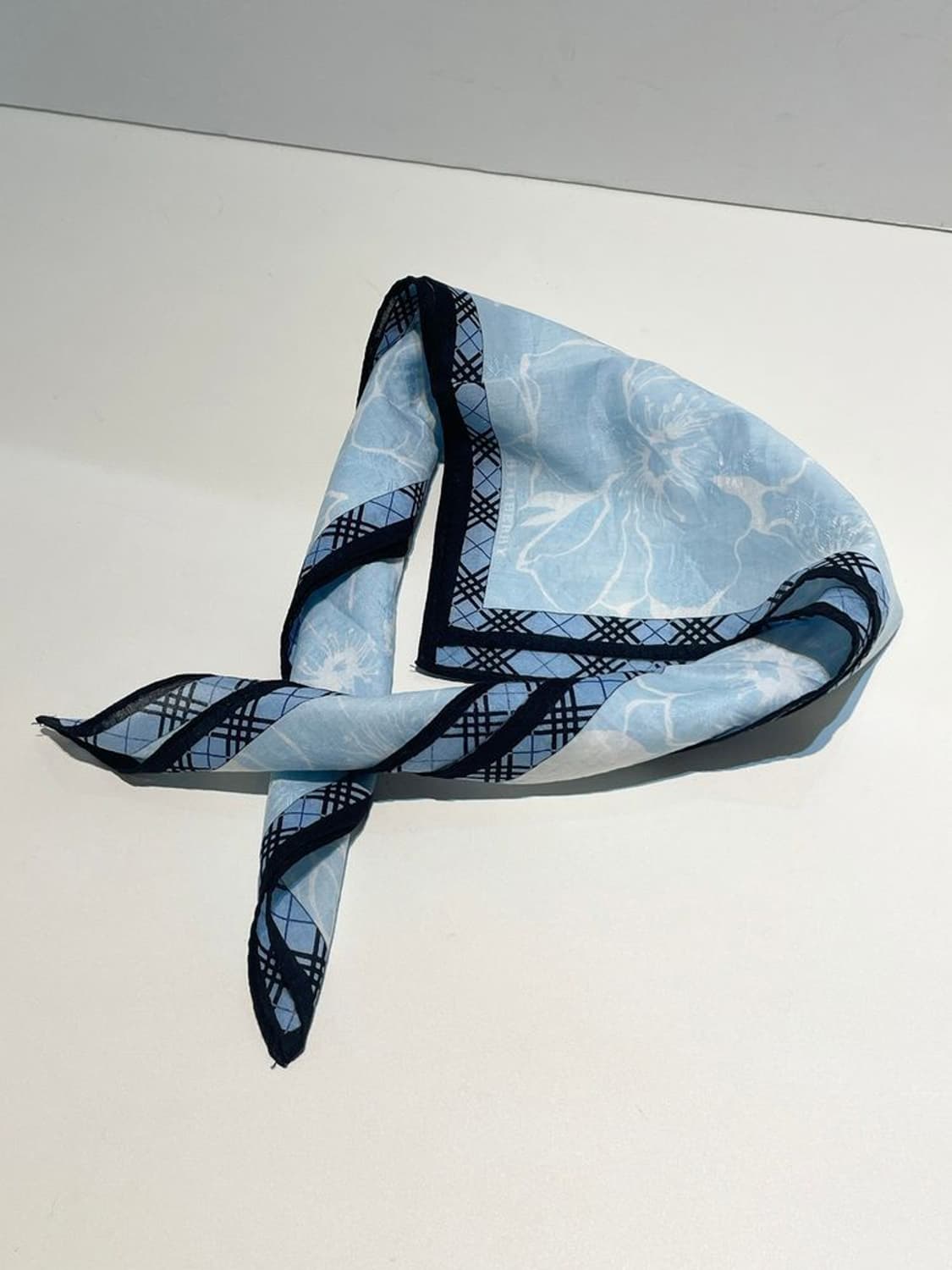 버버리 00s 시그니처 재팬 네이처 쁘띠 반다나 손수건 A1218 상품이미지1