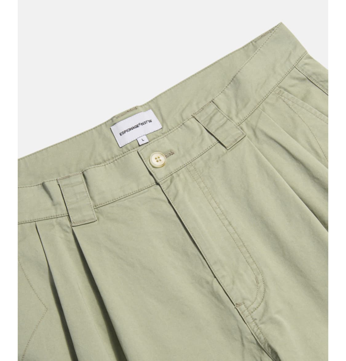 [새상품]에스피오나지 Double Pleats Chino Shorts   상품이미지7