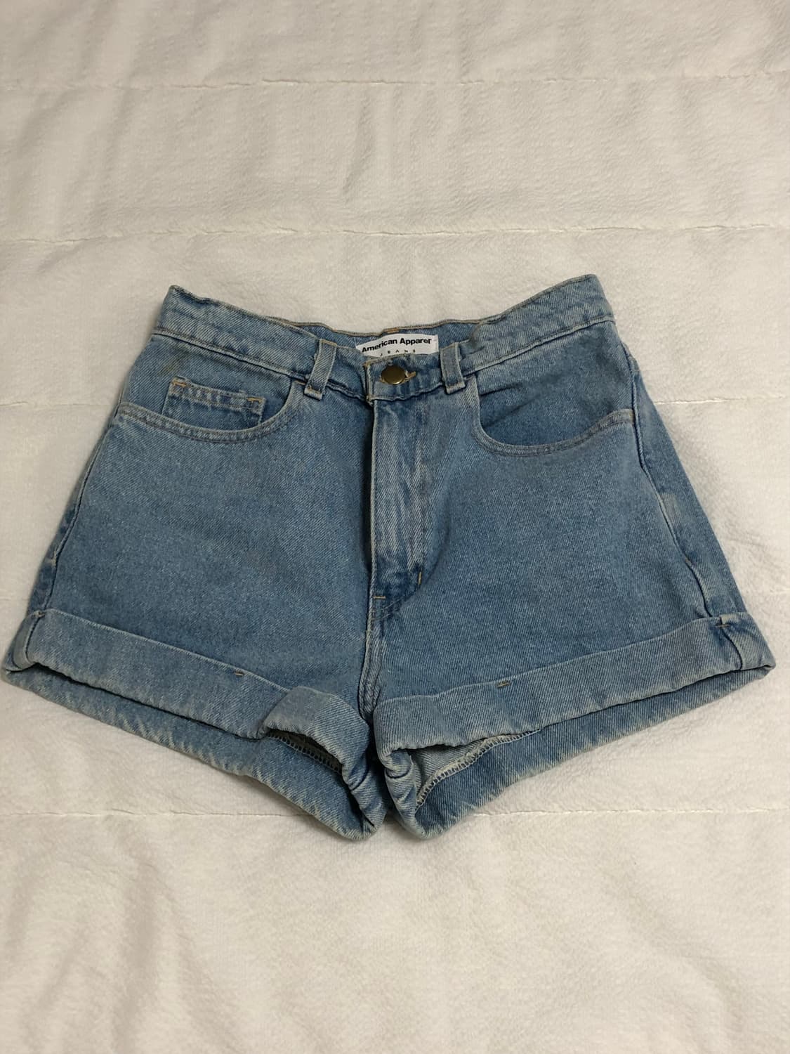 아메리칸어페럴 연청 쇼츠 (26size) 상품이미지1