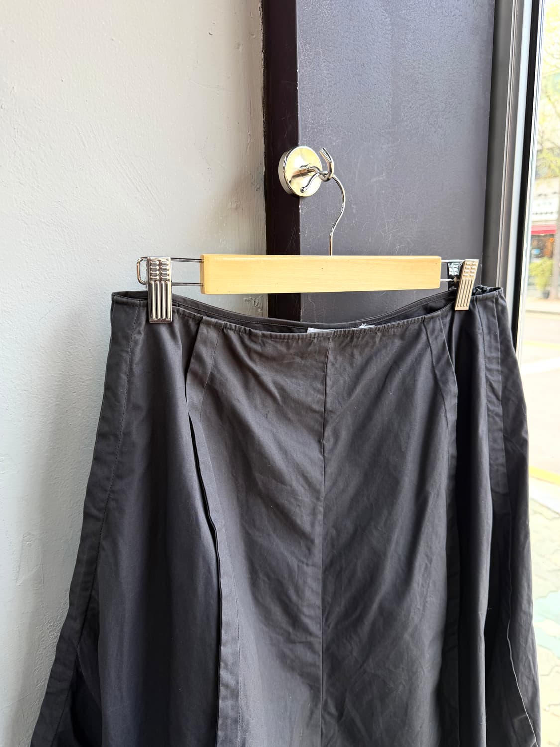 40/ 질샌더 코튼 플레어 스커트 상품이미지3