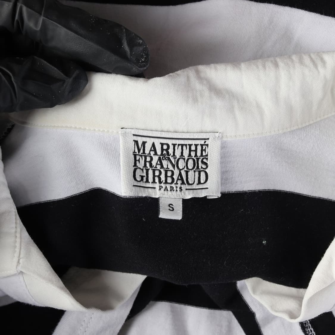 마리떼 프랑소와 저버 마린 스트라이프 반팔 카라티 S 상품이미지5