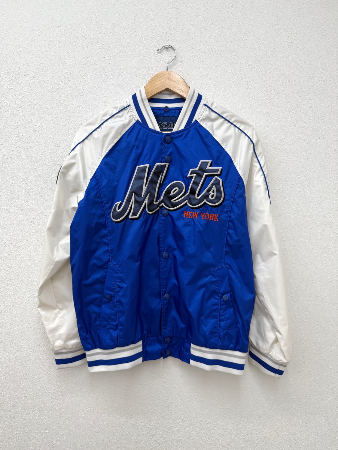 MLB 뉴욕 메츠 빅로고 스타디움 자켓 상품이미지1