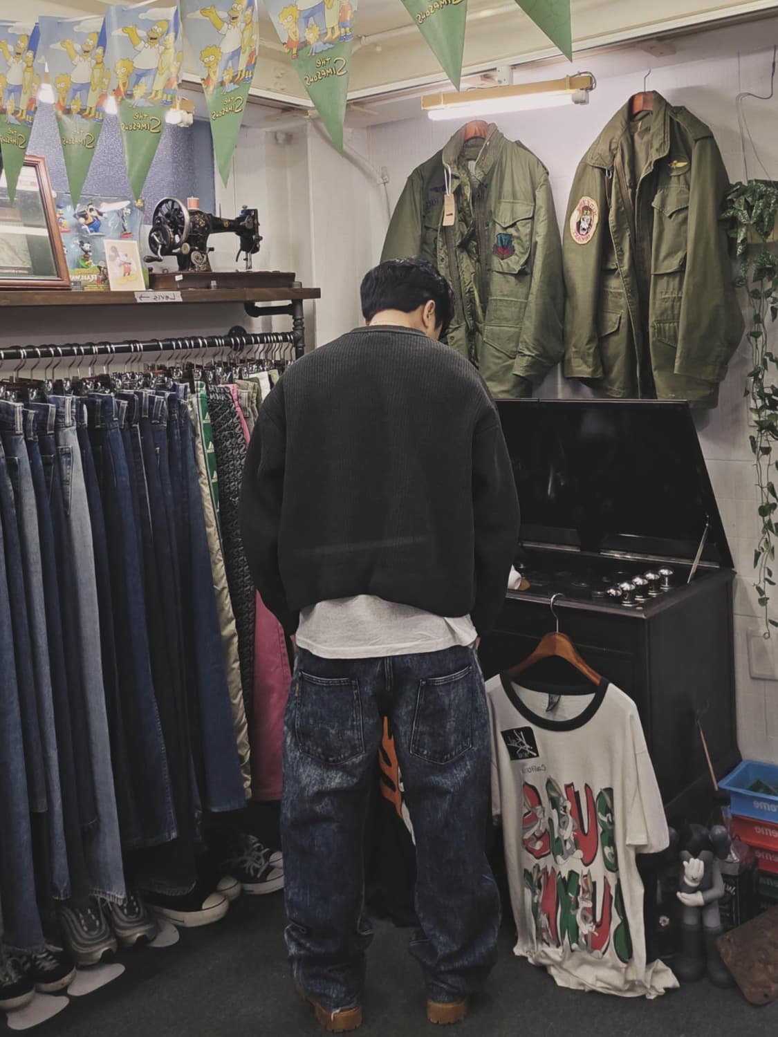 에드윈 505dx 플레어 진 상품이미지1