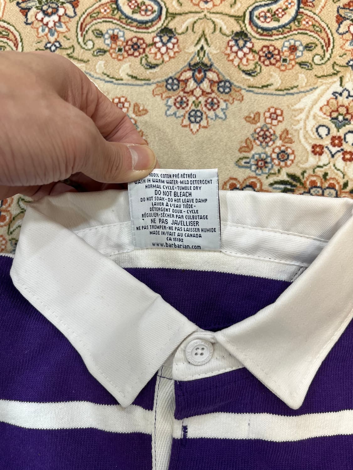 바바리안 럭비티 스트라이프 상품이미지5