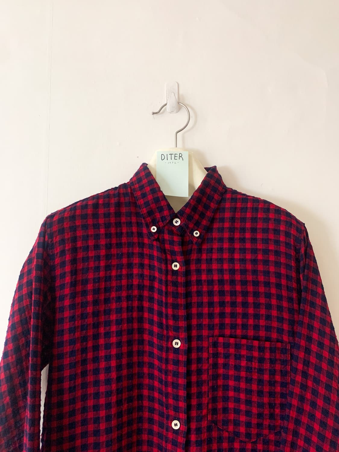 이자벨마랑 에뚜왈 ISABEL MARANT ÉTOILE깅엄 체크 셔츠 상품이미지3