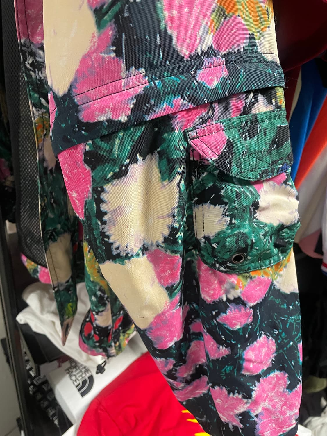 슈프림 x 노스페이스 트레킹 컨버터블 자켓 플라워 상품이미지2