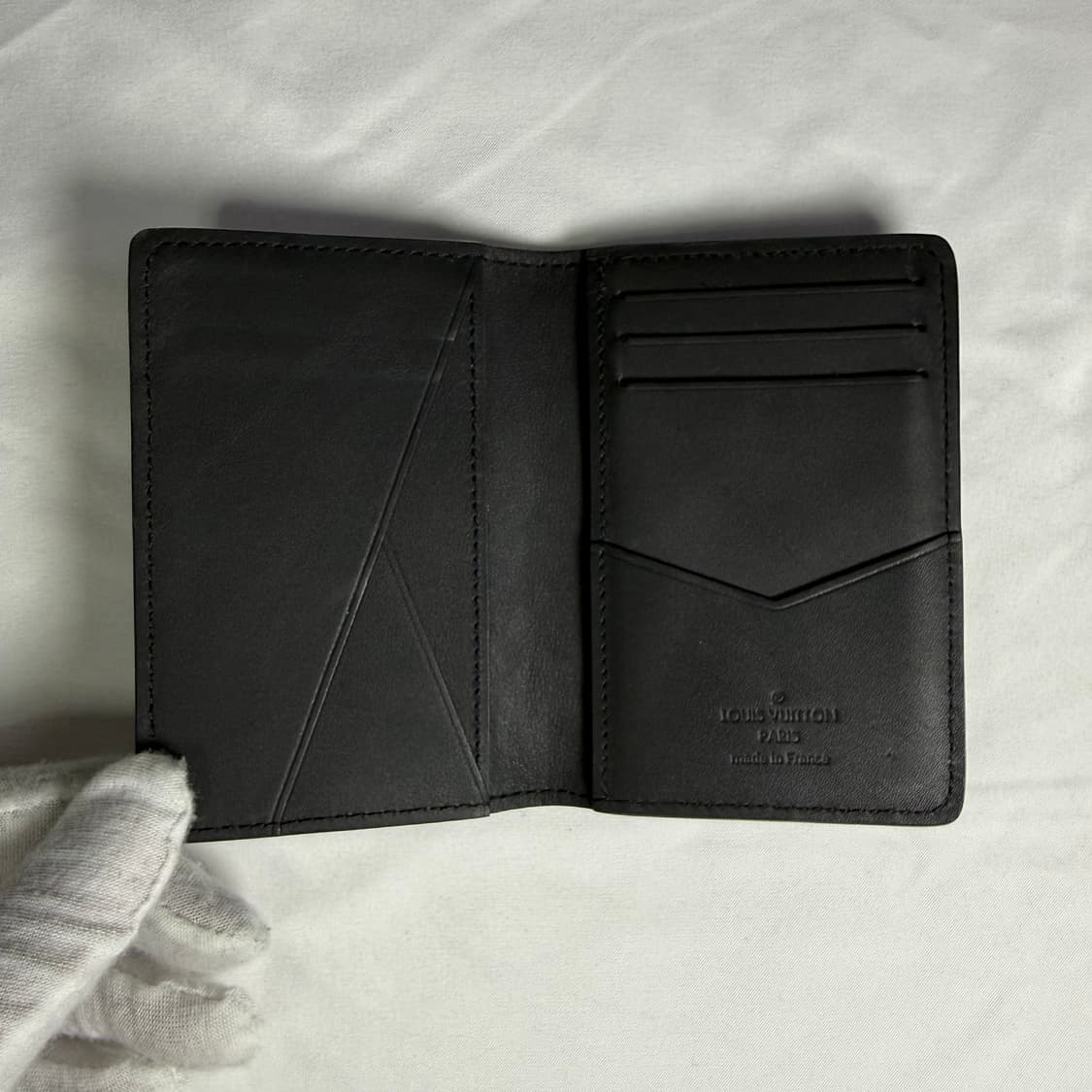 루이비통 쉐도우 모노그램 포켓 오거나이저 카드지갑 블랙 상품이미지8