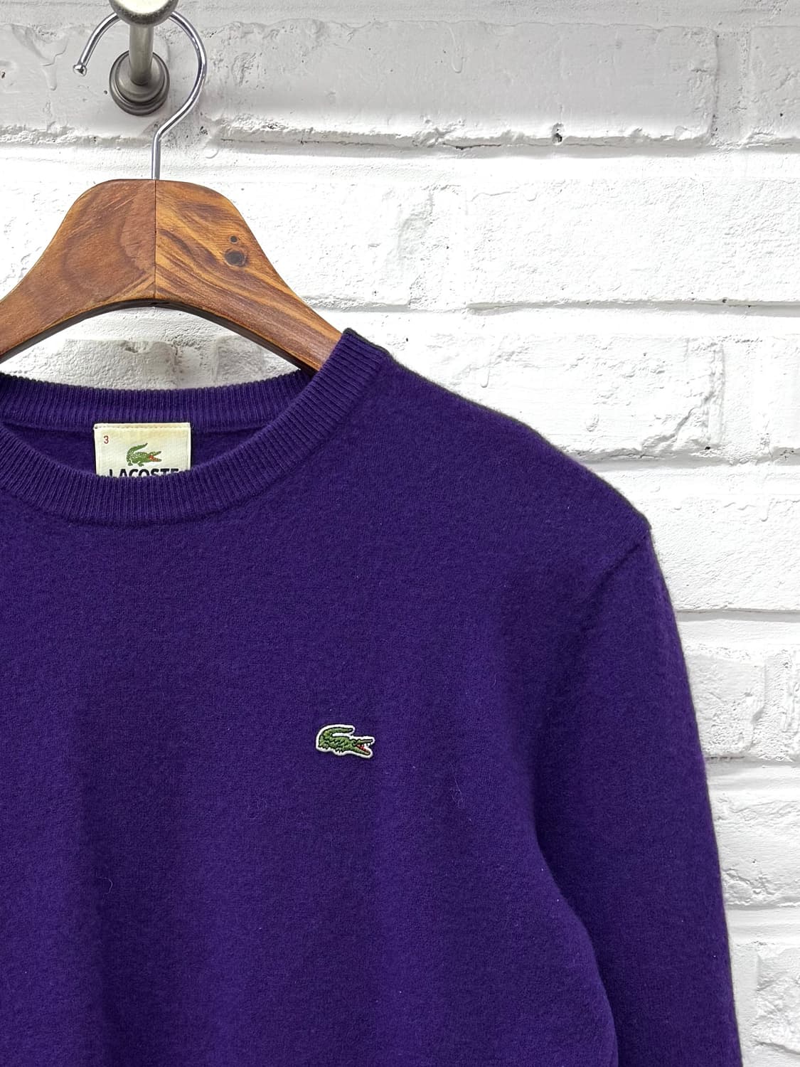 라코스테 퍼플 모 니트 상품이미지4