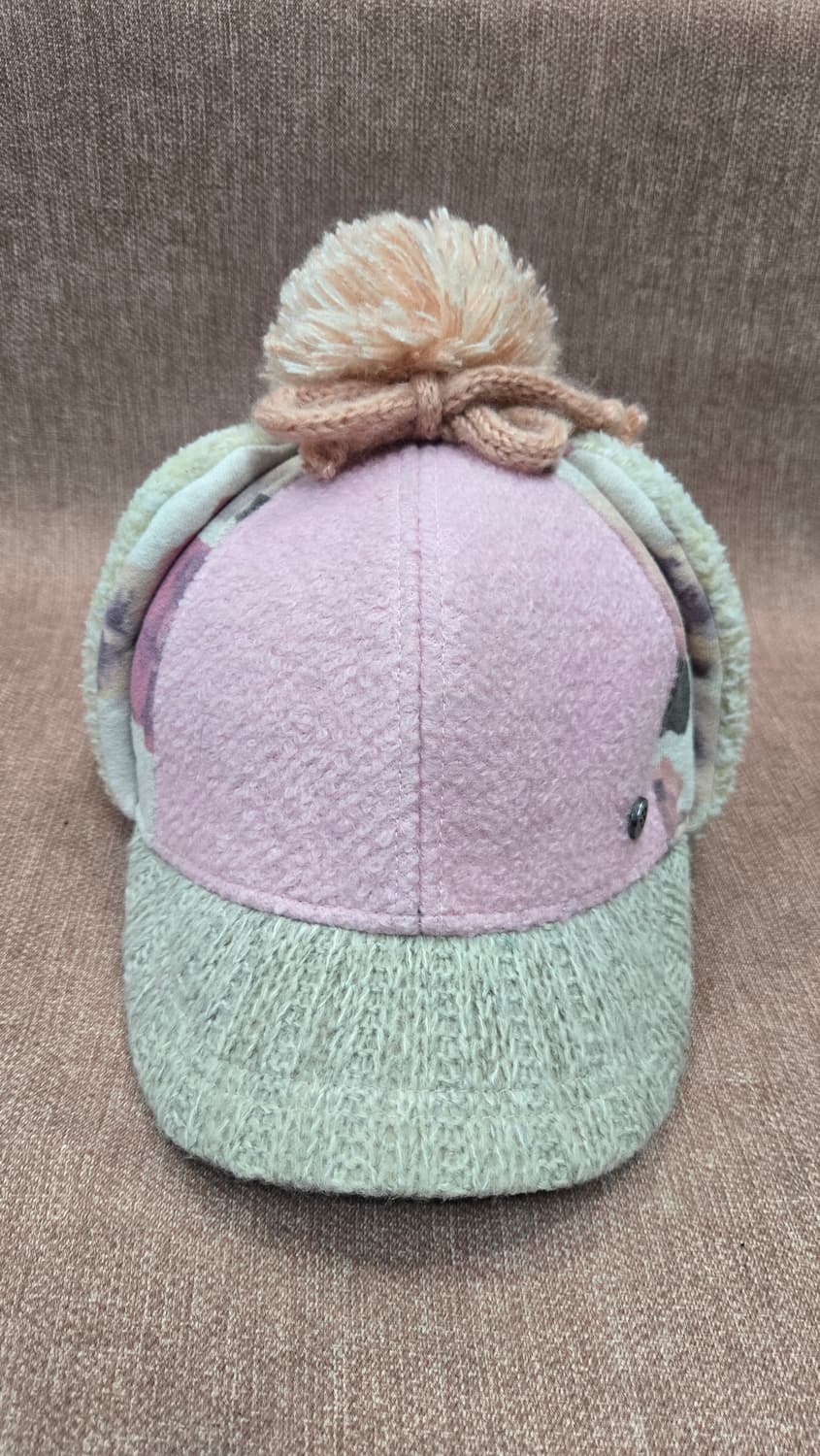 스미스브릿지 귀달이 털모자 핑크색 벙거지 상품이미지1