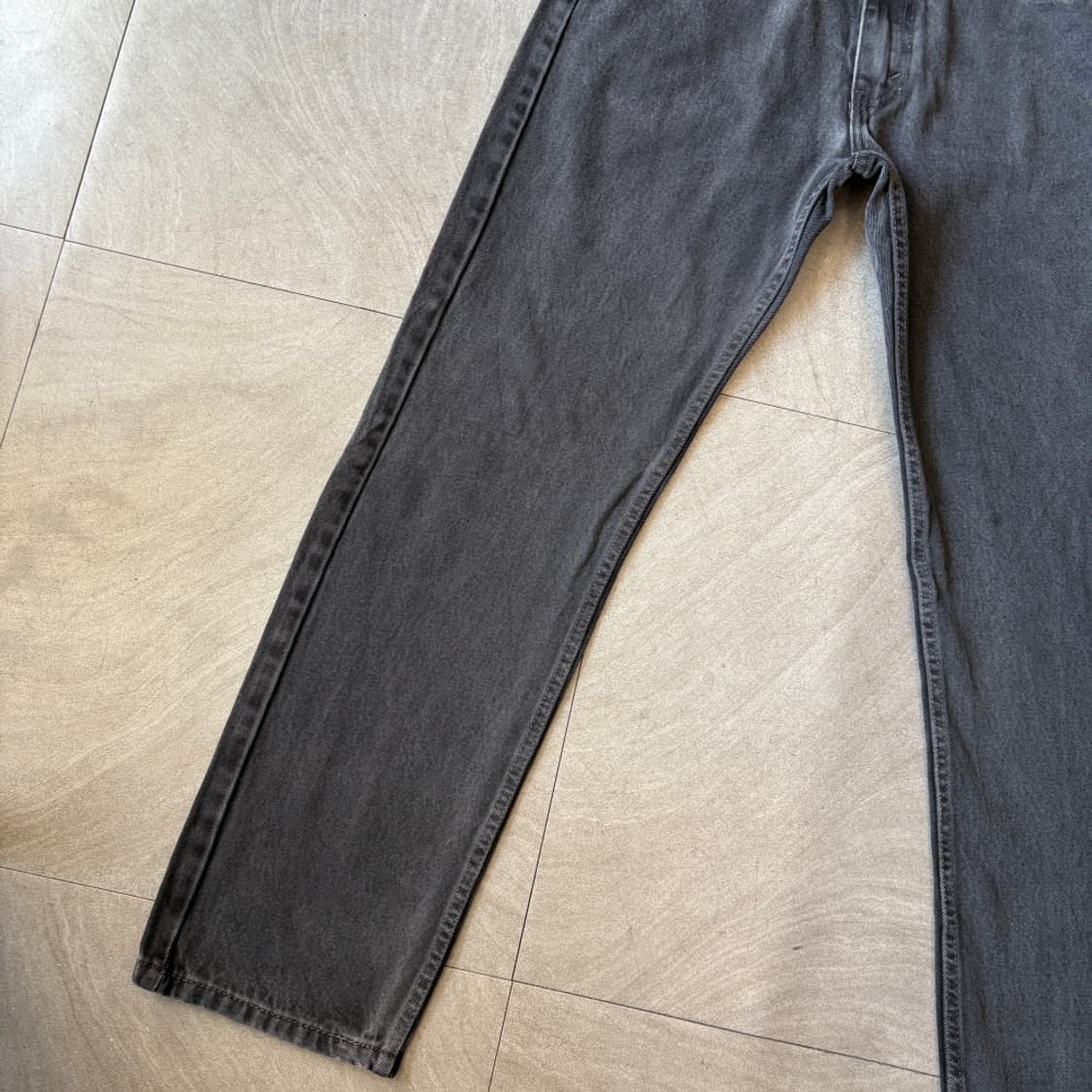리바이스 정품 505 데님 블랙 팬츠 바지 상품이미지3