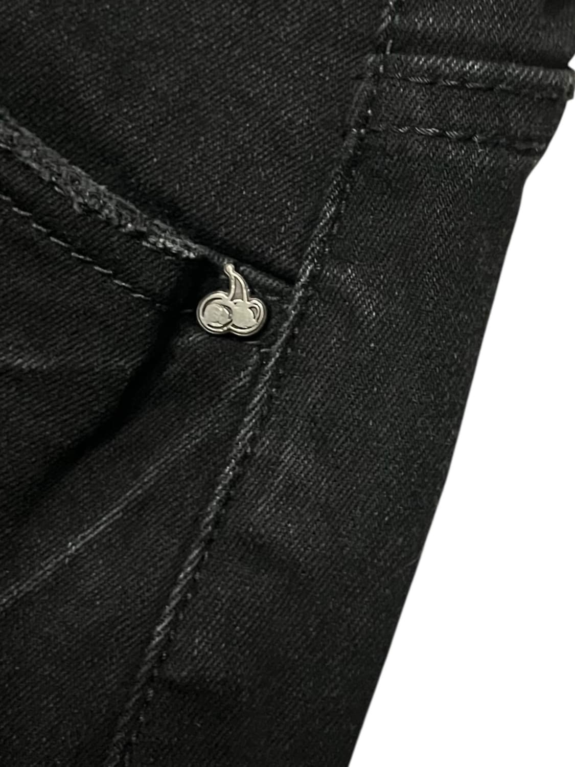 키르시 흑청 반바지 숏팬츠 XS 상품이미지4