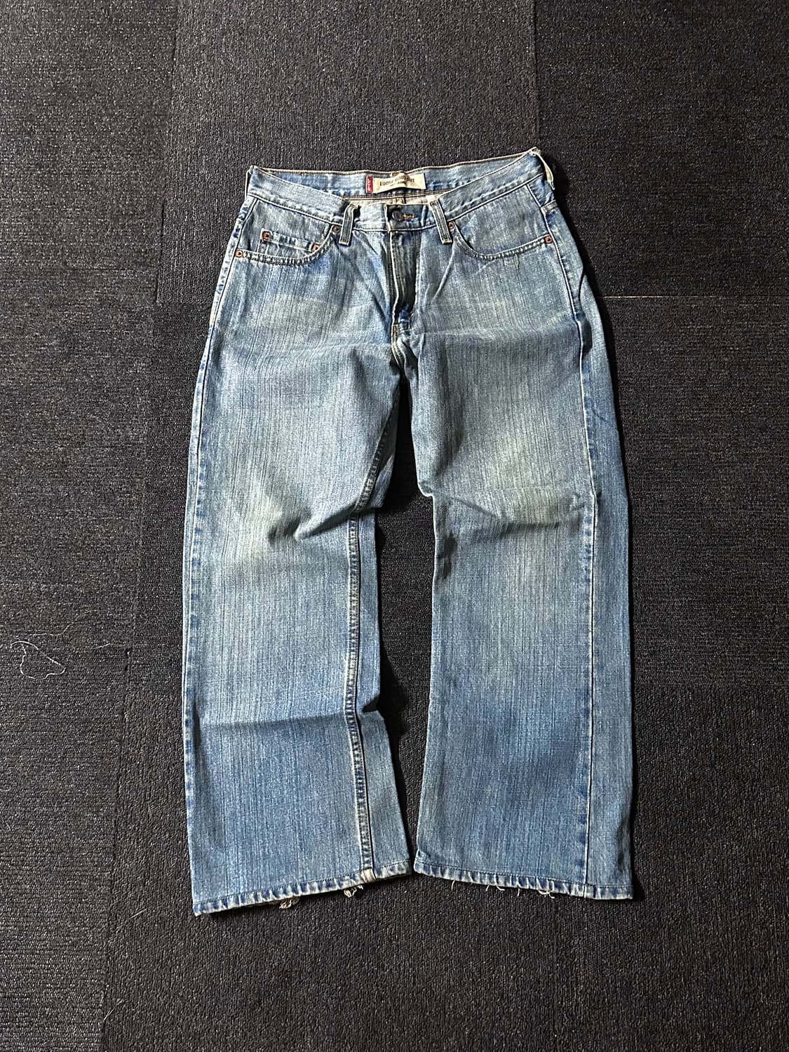 00‘s Levi’s 리바이스 567 Loose부츠컷 연청 상품이미지1
