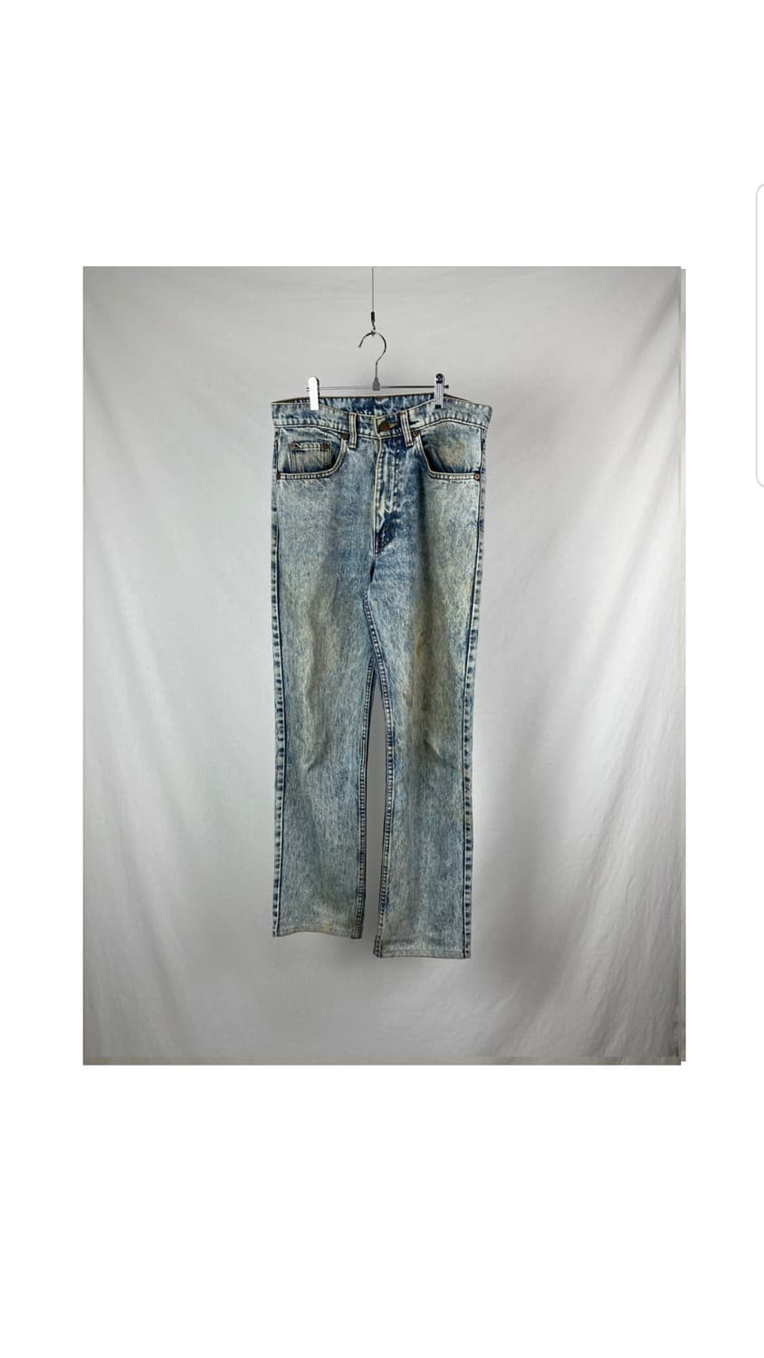 Levi's 가죽탭 연청 데님팬츠  상품이미지1